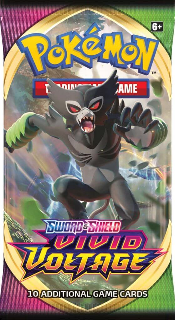 Pokémon TCG Sword and Shield- Vivid Voltage Booster - Image 2