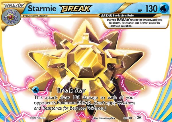 Starmie BREAK 32/108 Holo Rare