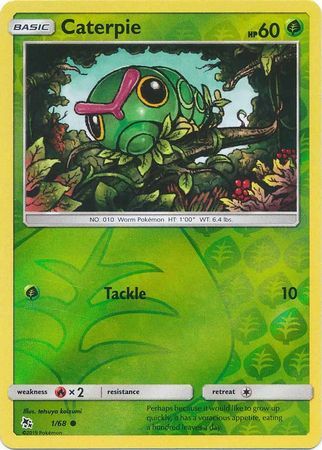 Caterpie 1/68 Reverse Holo Common