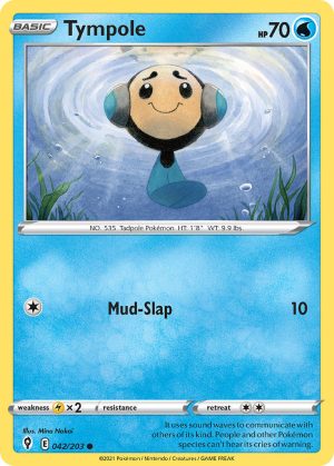 Tympole 42/203 SWSH Evolving Skies Common Pokemon Card