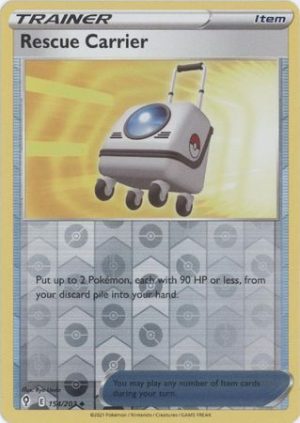 Rescue Carrier 154/203 SWSH Evolving Skies Reverse Holo Uncommon Trainer Pokemon Card