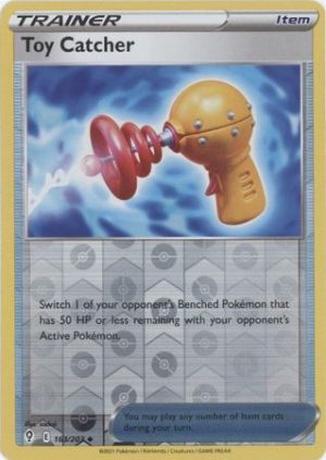 Toy Catcher 163/203 SWSH Evolving Skies Reverse Holo Uncommon Trainer Pokemon Card