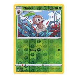 Nuzleaf 11/185 Vivid Voltage Reverse Holo Uncommon Pokemon Card