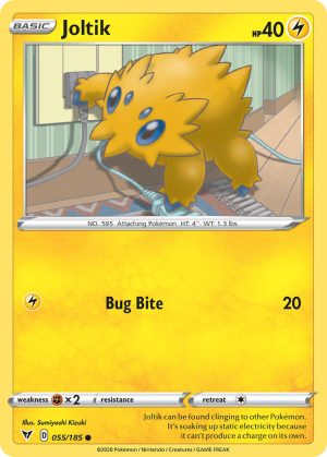Joltik 55/185 Vivid Voltage Common Pokemon Card