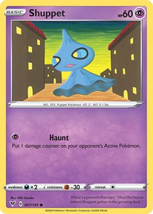 Shuppet 67/185 Vivid Voltage Common Pokemon Card
