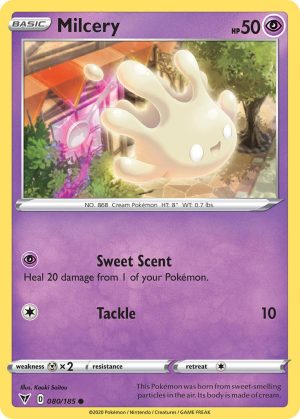Milcery 80/185 Vivid Voltage Common Pokemon Card