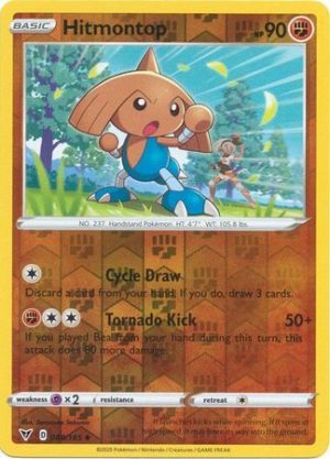 Hitmontop 88/185 Vivid Voltage Reverse Holo Uncommon Pokemon Card