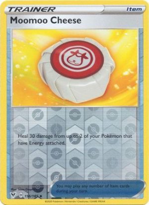 Moomoo Cheese 156/185 Vivid Voltage Reverse Holo Uncommon Trainer Pokemon Card