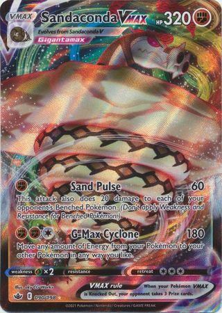 sandaconda pokemon card value V - SWSH06: Chilling Reign [ULTRA RARE] Holo Rare Card Type sandaconda pokemon card value Sandaconda