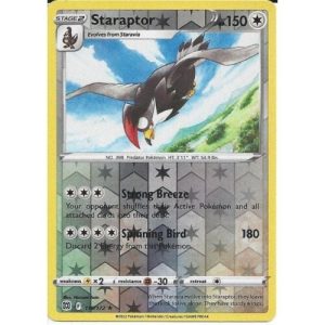 Staraptor 119/172 SWSH Brilliant Stars Reverse Holo Rare Pokemon Card