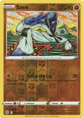 Sawk 081/172 SWSH Brilliant Stars Reverse Holo Common Pokemon Card
