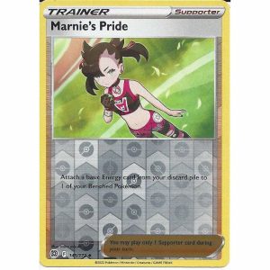 Marnie's Pride 145/172 SWSH Brilliant Stars Trainer Reverse Holo Uncommon Pokemon Card
