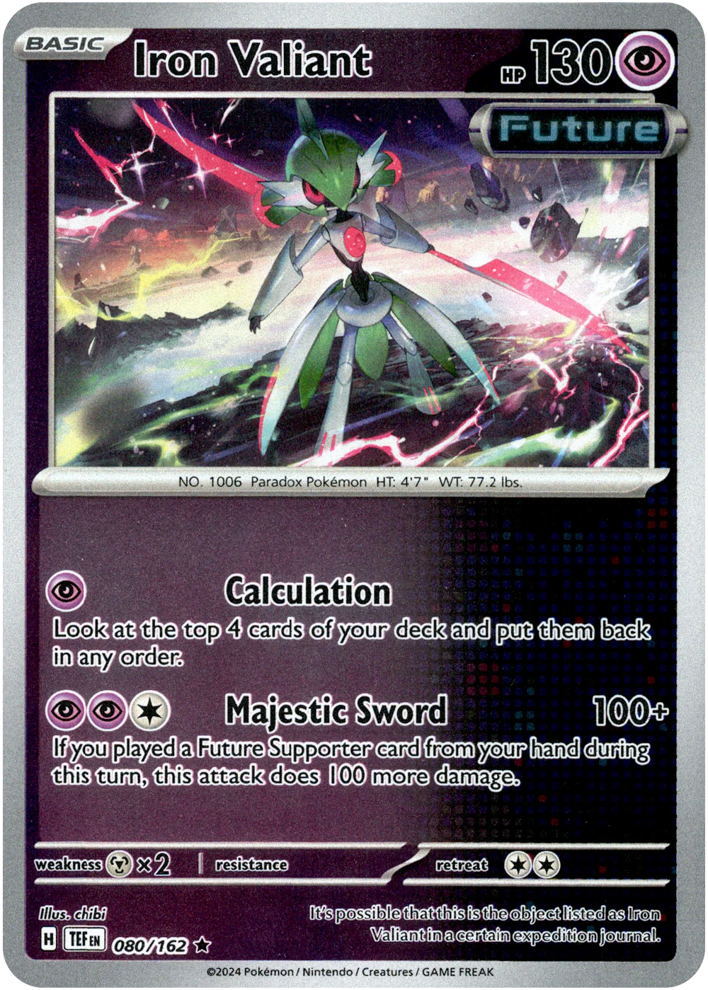 iron valiant pokemon card PSA 10 Iron Valiant ex #213 Terastal Festival SV8a Japanese Pokemon ca –  GorillaTCG
