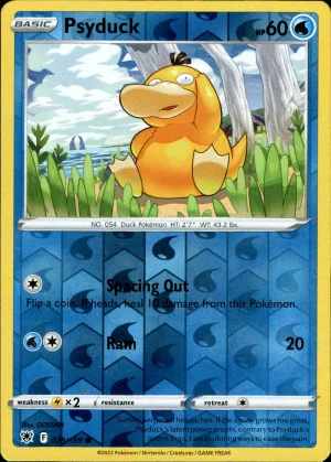 Psyduck 028/189 SWSH Astral Radiance Reverse Holo Common Pokemon Card