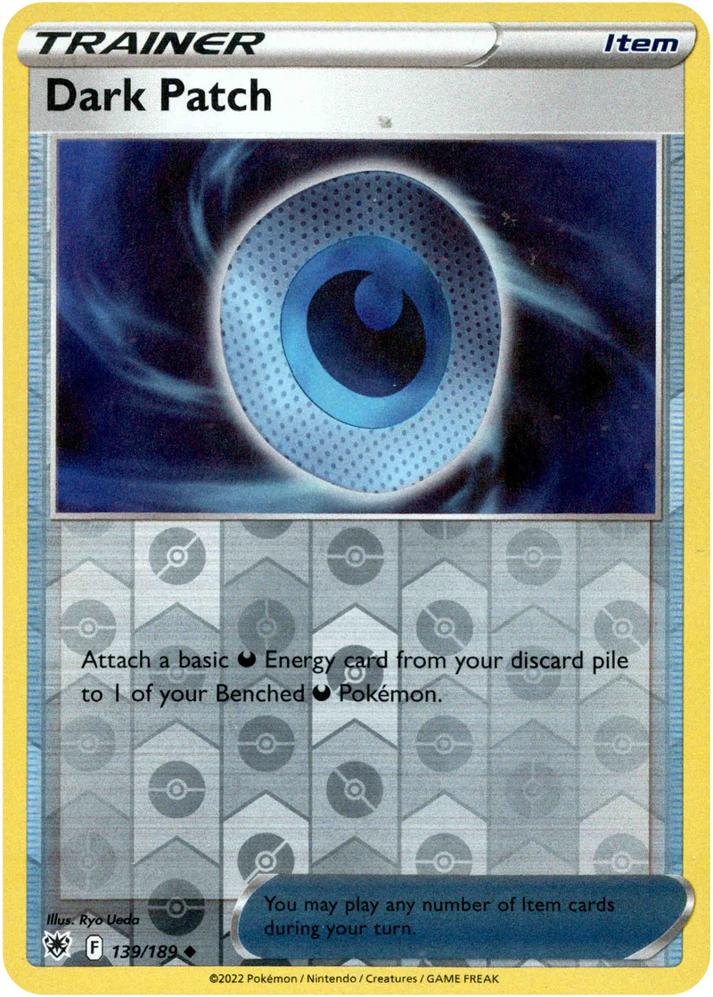 Dark Patch 139/189 SWSH Astral Radiance Reverse Holo Uncommon Pokemon Card