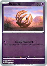 Bramblin 046/094 Phantasmal Flames Reverse Holo Common Pokemon Card