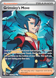 Grimsley's Move 120/094 Phantasmal Flames Full Art Rare Pokemon Card