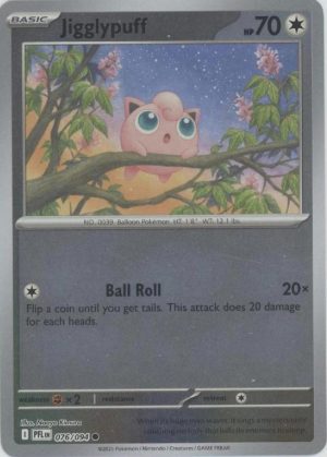 Jigglypuff 076/094 Phantasmal Flames Reverse Holo Common Pokemon Card