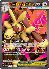 Mega Lopunny ex 115/094 Phantasmal Flames Full Art Rare Pokemon Card