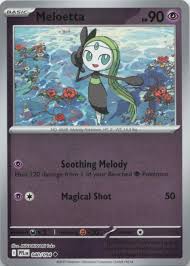 Meloetta 040/094 Phantasmal Flames Reverse Holo Uncommon Pokemon Card