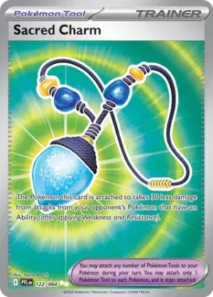 Sacred Charm 122/094 Phantasmal Flames Full Art Rare Pokemon Card