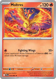 Moltres 014/094 Phantasmal Flames Holo Rare Pokemon Card