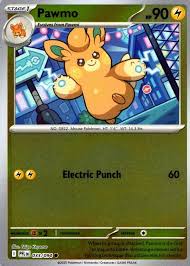 Pawmo 033/094 Phantasmal Flames Reverse Holo Common Pokemon Card