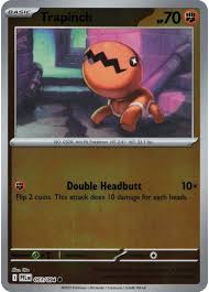 Trapinch 051/094 Phantasmal Flames Reverse Holo Common Pokemon Card