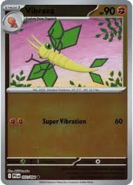 Vibrava 052/094 Phantasmal Flames Reverse Holo Common Pokemon Card