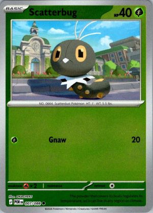 Scatterbug 007/088 Perfect Order Reverse Holo Common Pokemon Card