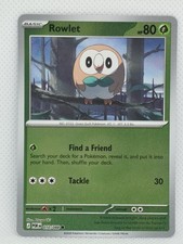 Rowlet 010/088 Perfect Order Reverse Holo Common Pokemon Card