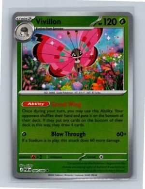 Vivillon 009/088 Perfect Order Reverse Holo Uncommon Pokemon Card